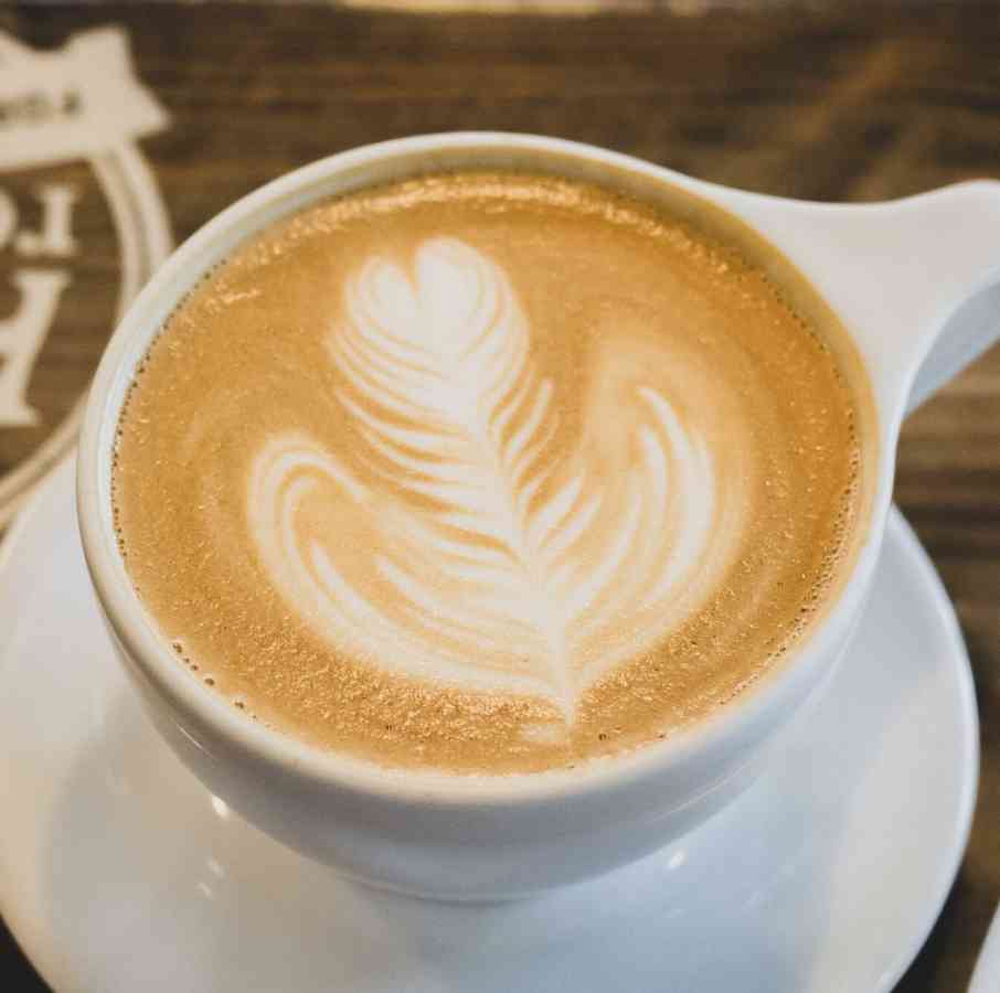 Avoca coffee latte